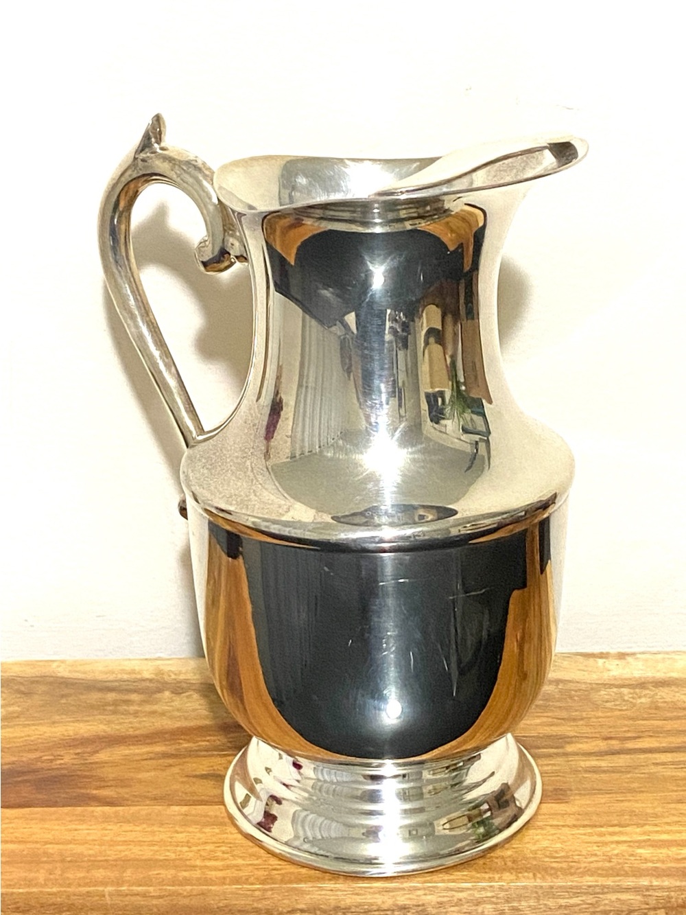International Silver-Plated ice water Pitcher